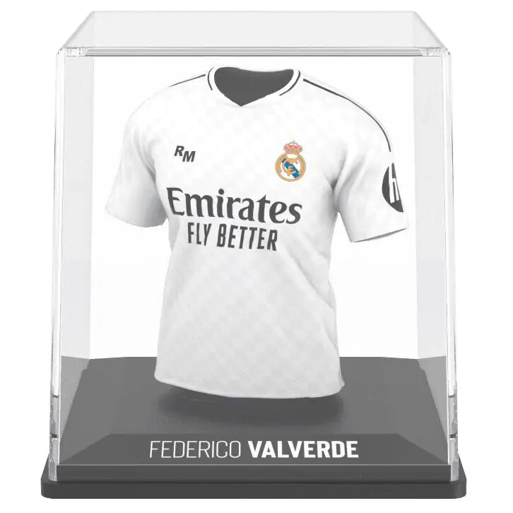 Real Madrid Valverde mini póló figura termékfotó