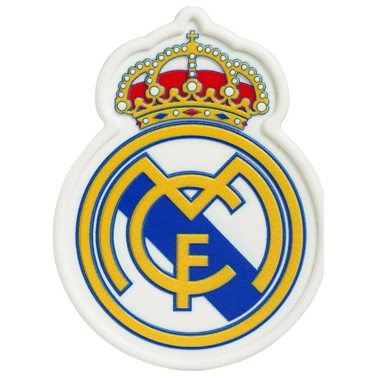 Real Madrid világító címer jelvény termékfotó