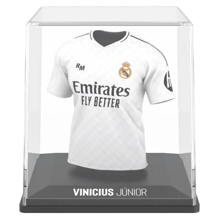 Real Madrid Vinicius Jr. mini póló figura termékfotó