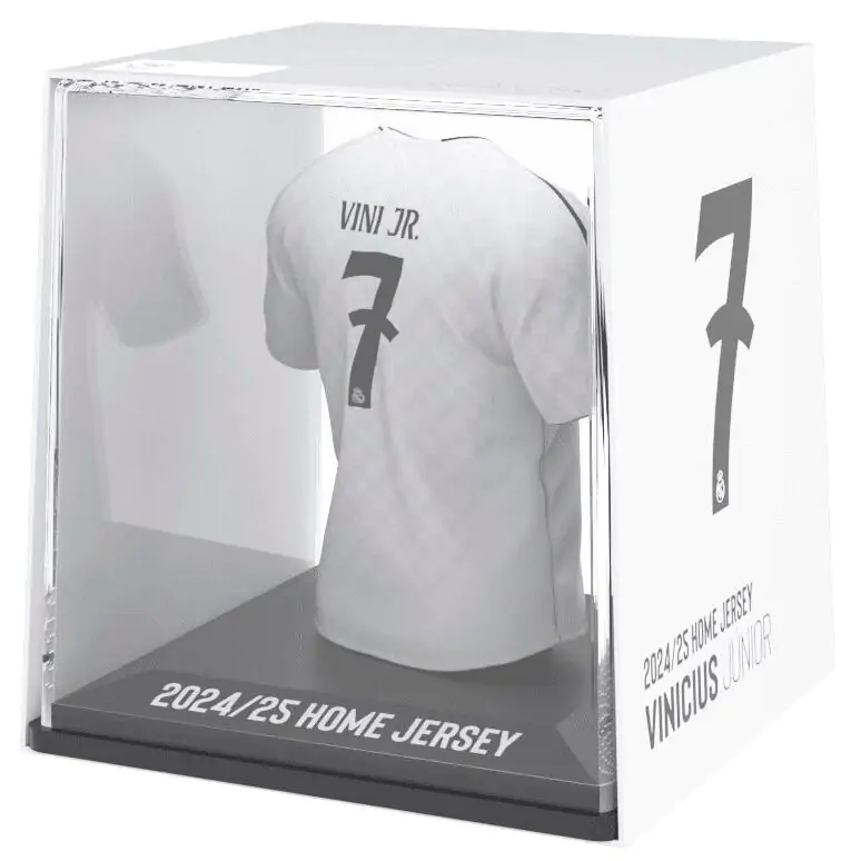 Real Madrid Vinicius Jr. mini póló figura termékfotó
