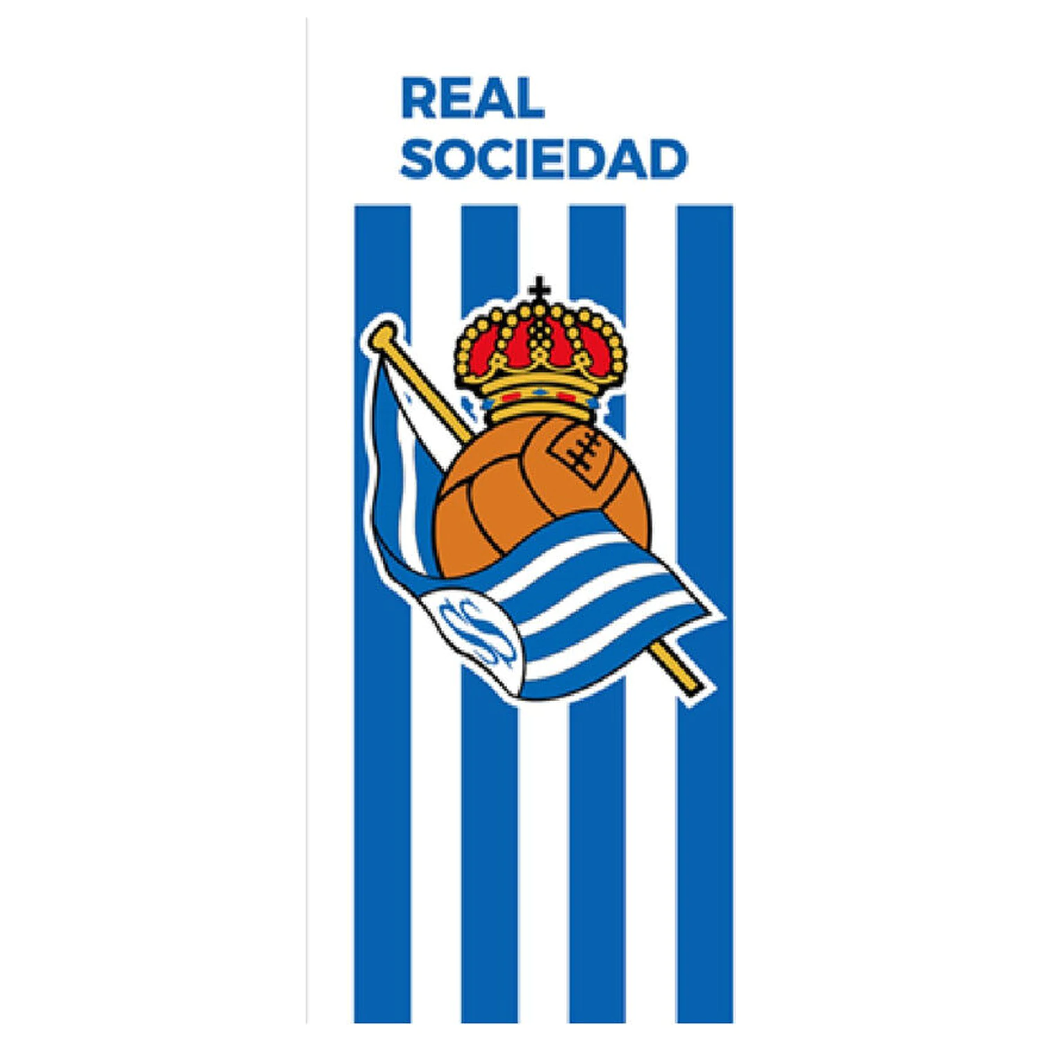 Real Sociedad F.C pamut strandtörölköző termékfotó