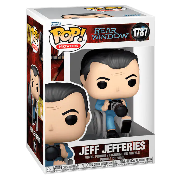 Rear Window Funko POP! Movies Vinyl figura L.B. "Jeff" Jefferies 9 cm termékfotó