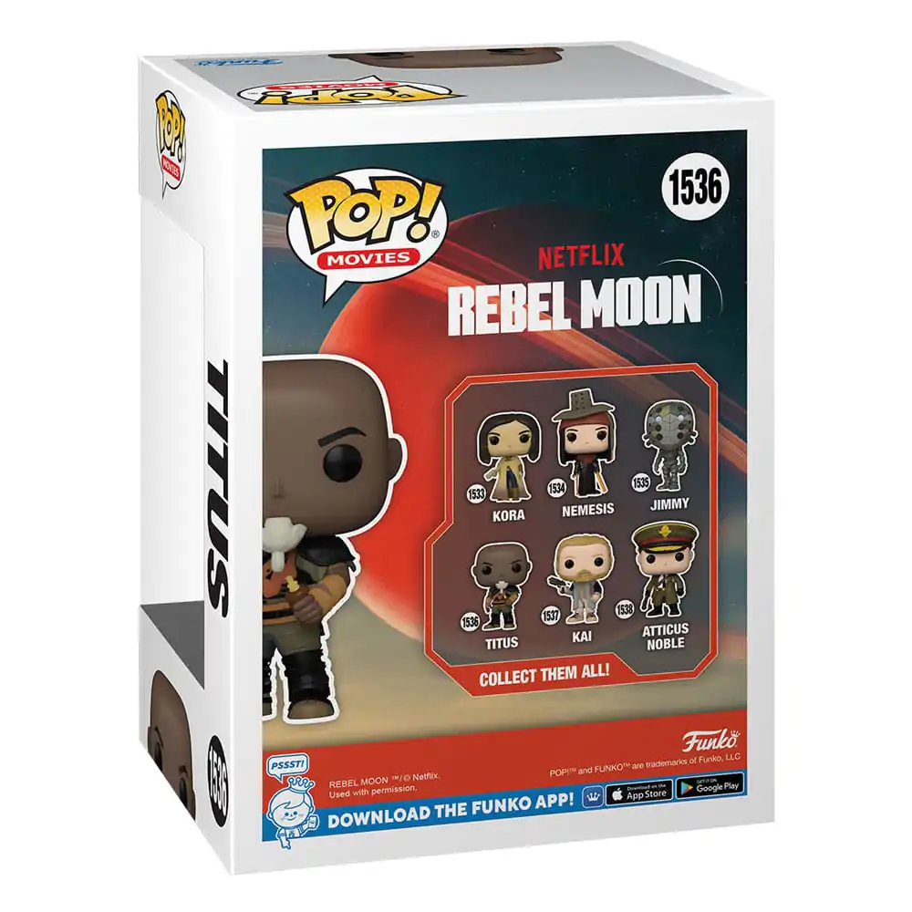 Rebel Moon POP! Movies Vinyl Figure Titus 9 cm termékfotó