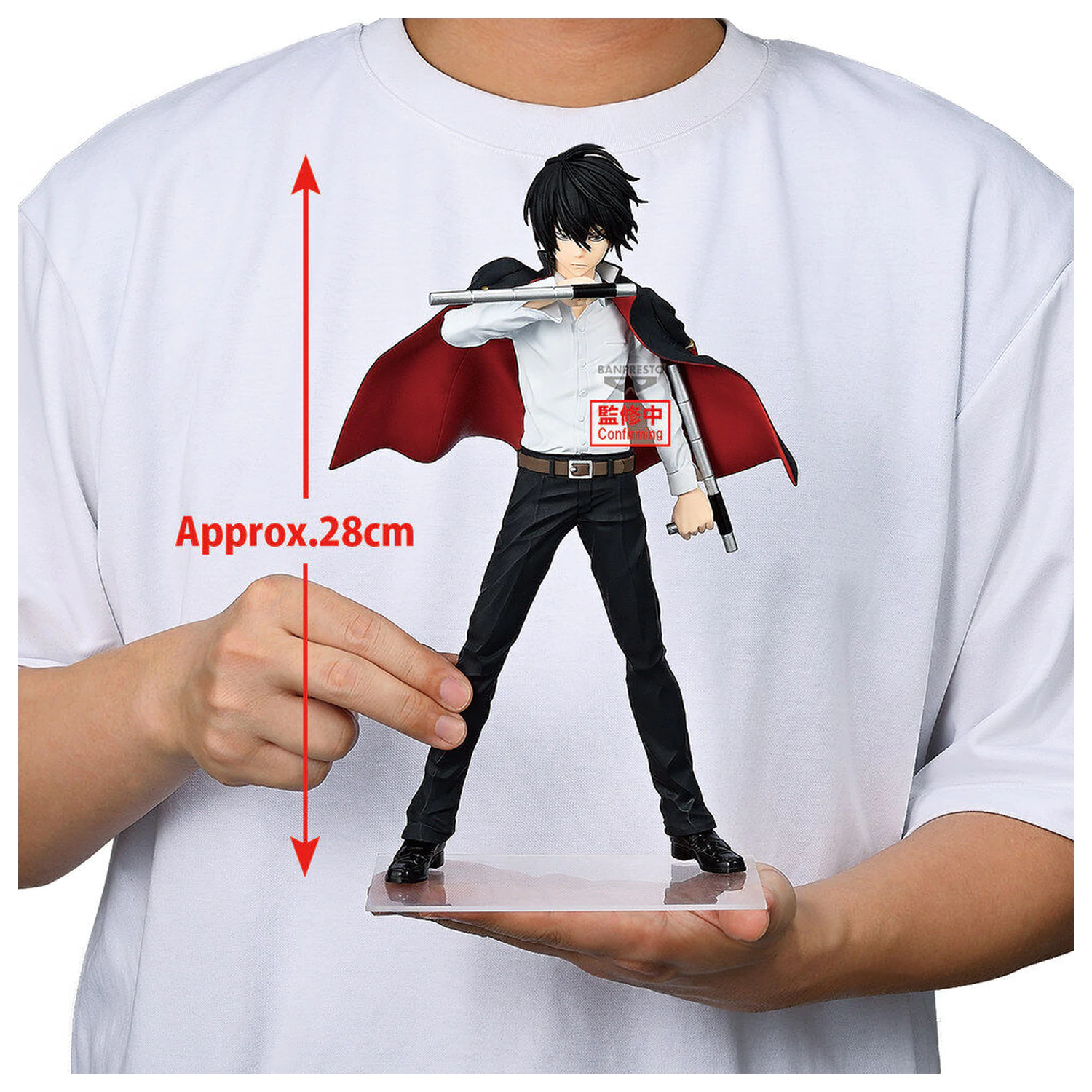 Reborn Grandista Kyoya Hibari figura 28cm termékfotó