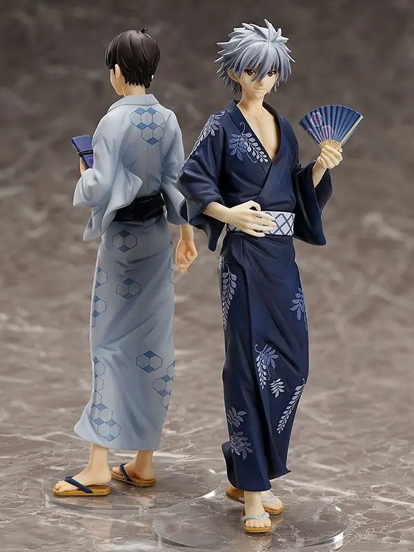 Rebuild of Evangelion 1/8 Shinji Ikari: Yukata Ver. PVC szobor figura 22 cm termékfotó