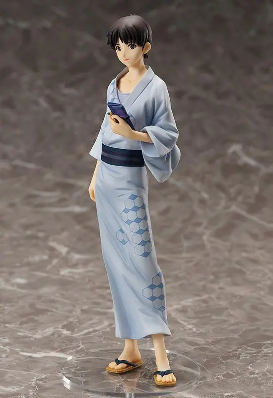 Rebuild of Evangelion 1/8 Shinji Ikari: Yukata Ver. PVC szobor figura 22 cm termékfotó