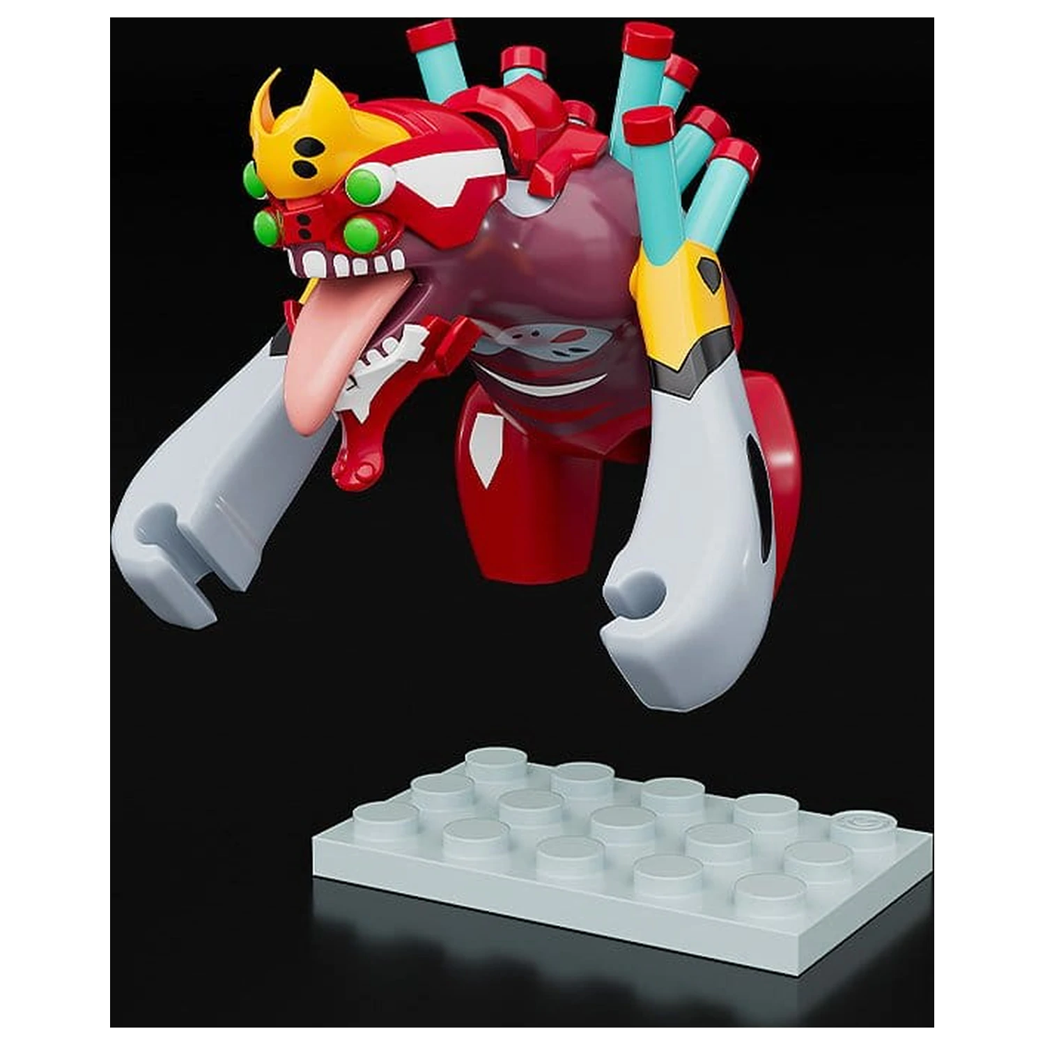 Rebuild of Evangelion Brickroid Mini figura Evangelion Unit 02 Beast Form 2nd Phase (Type 1) 4 cm termékfotó