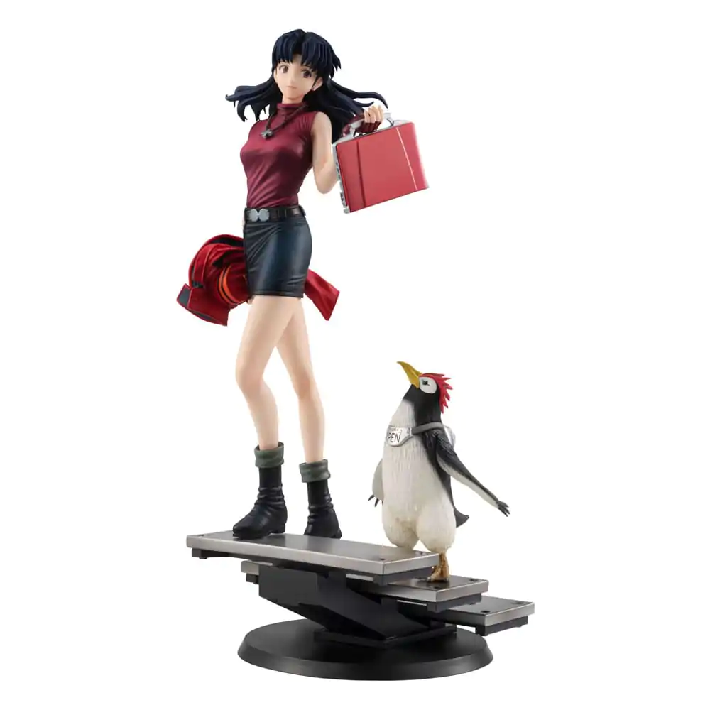 Rebuild of Evangelion Gals PVC szobor figura Misato Katsuragi & Pen Pen 25 cm termékfotó