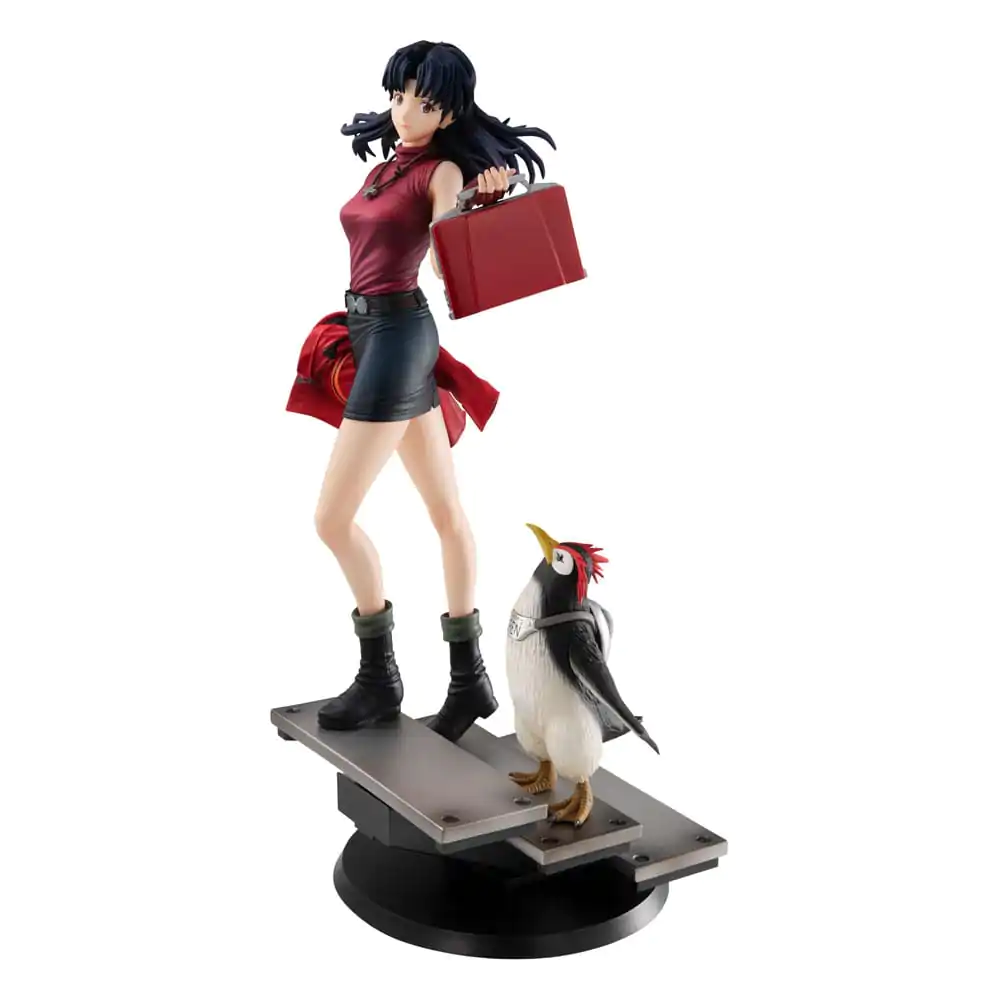 Rebuild of Evangelion Gals PVC szobor figura Misato Katsuragi & Pen Pen 25 cm termékfotó