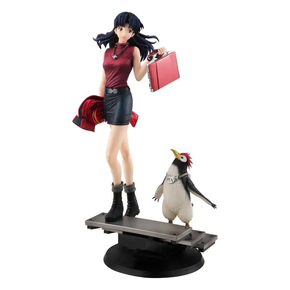 Rebuild of Evangelion Gals PVC szobor figura Misato Katsuragi & Pen Pen 25 cm termékfotó