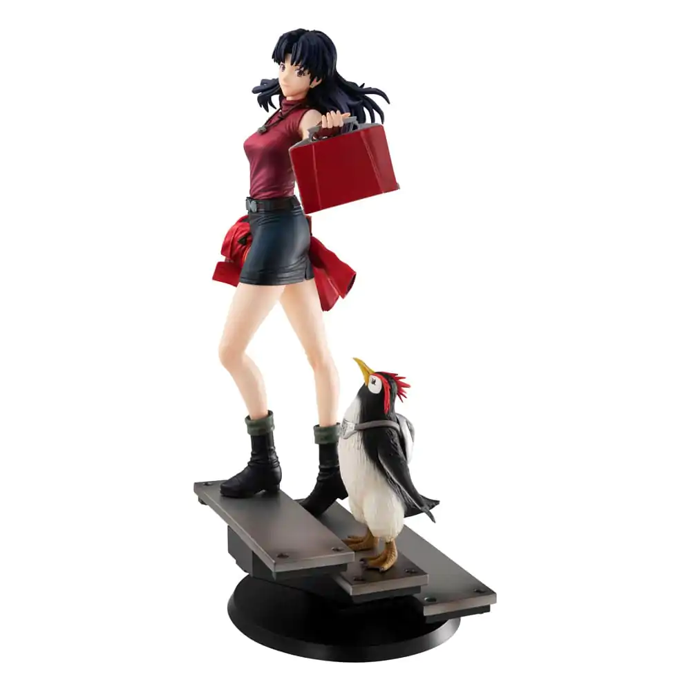 Rebuild of Evangelion Gals PVC szobor figura Misato Katsuragi & Pen Pen 25 cm termékfotó