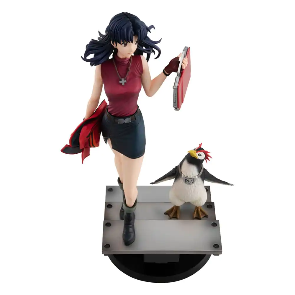 Rebuild of Evangelion Gals PVC szobor figura Misato Katsuragi & Pen Pen 25 cm termékfotó