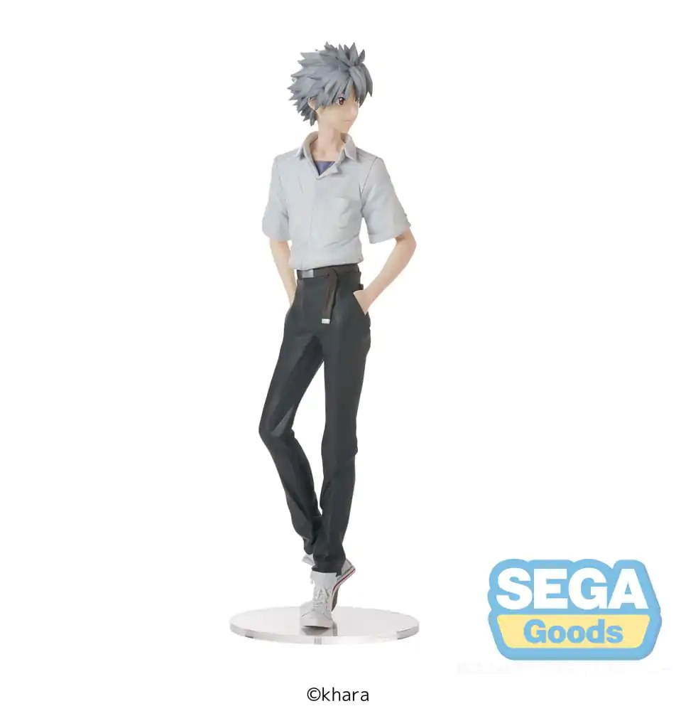 Rebuild of Evangelion High Kaworu Nagisa Uniform Ver. Evangelion: New Theatrical Edition PVC szobor figura 22 cm termékfotó
