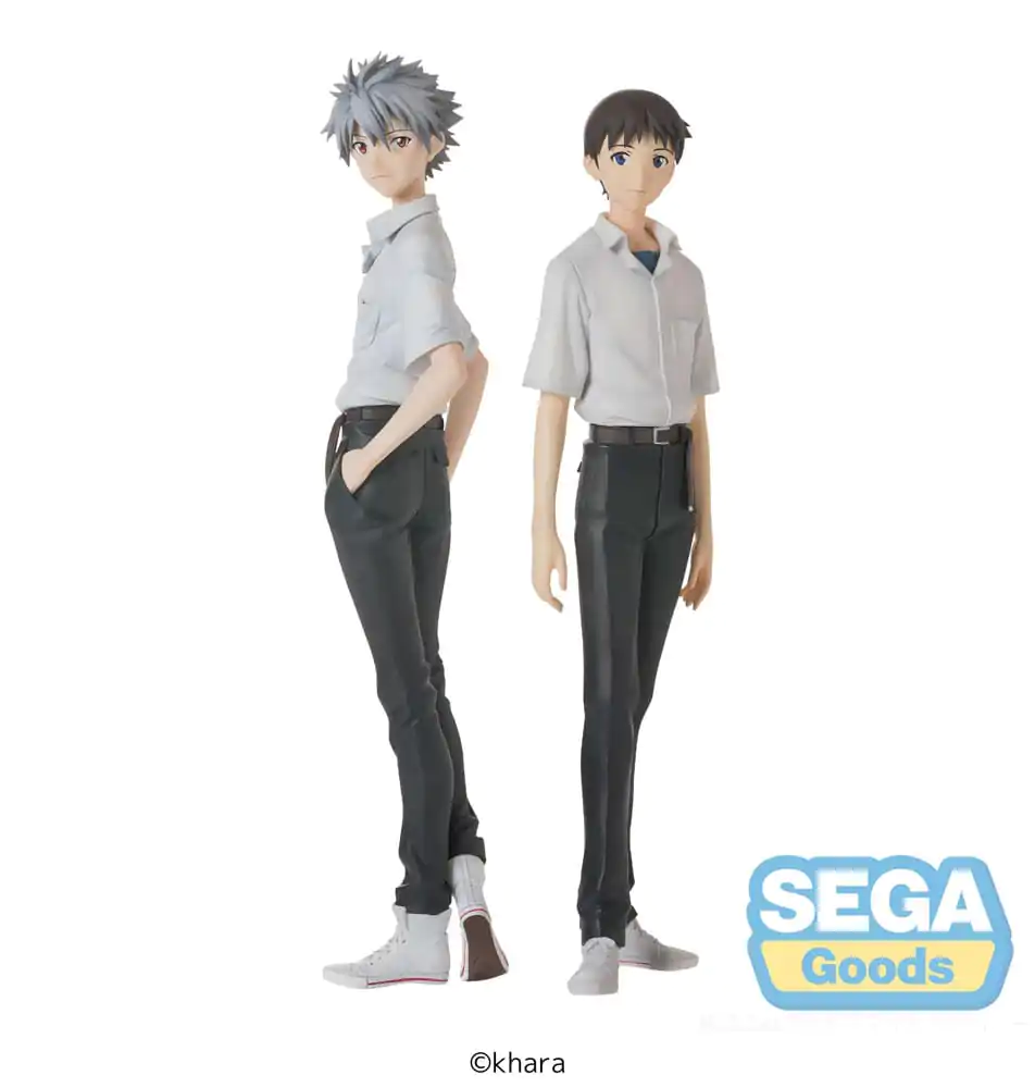 Rebuild of Evangelion High Kaworu Nagisa Uniform Ver. Evangelion: New Theatrical Edition PVC szobor figura 22 cm termékfotó