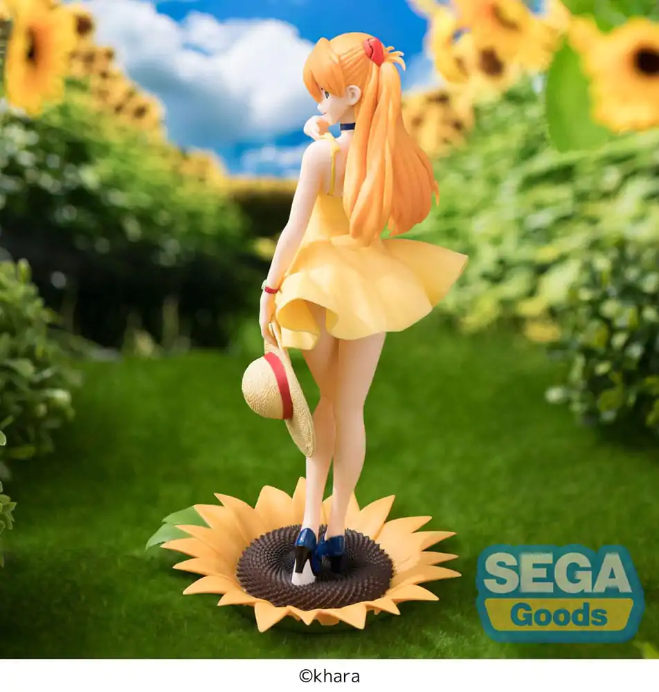 Rebuild of Evangelion Luminasta Asuka Summer Dress Ver. 2 PVC szobor figura 24 cm termékfotó