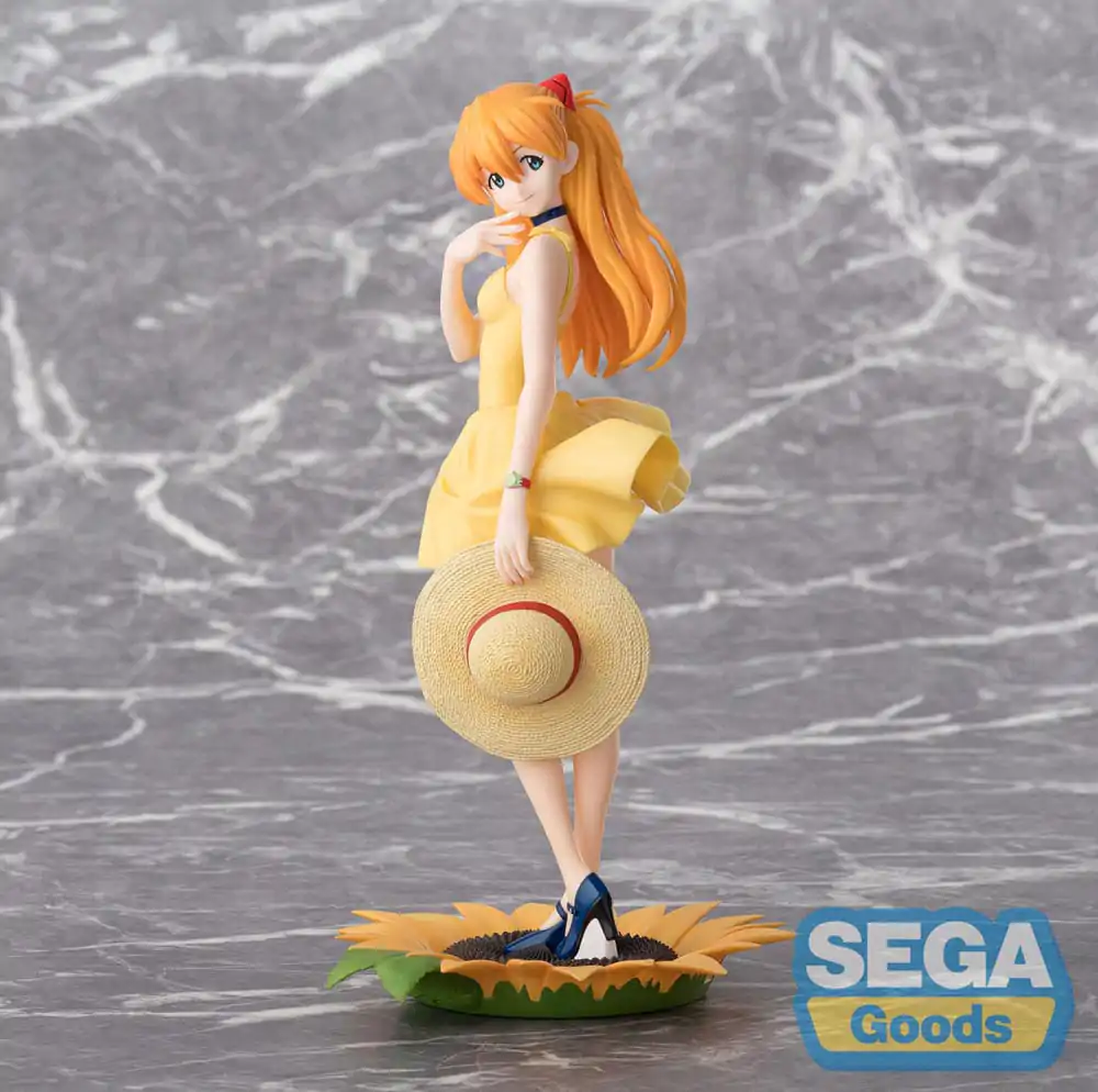 Rebuild of Evangelion Luminasta Asuka Summer Dress Ver. 2 PVC szobor figura 24 cm termékfotó