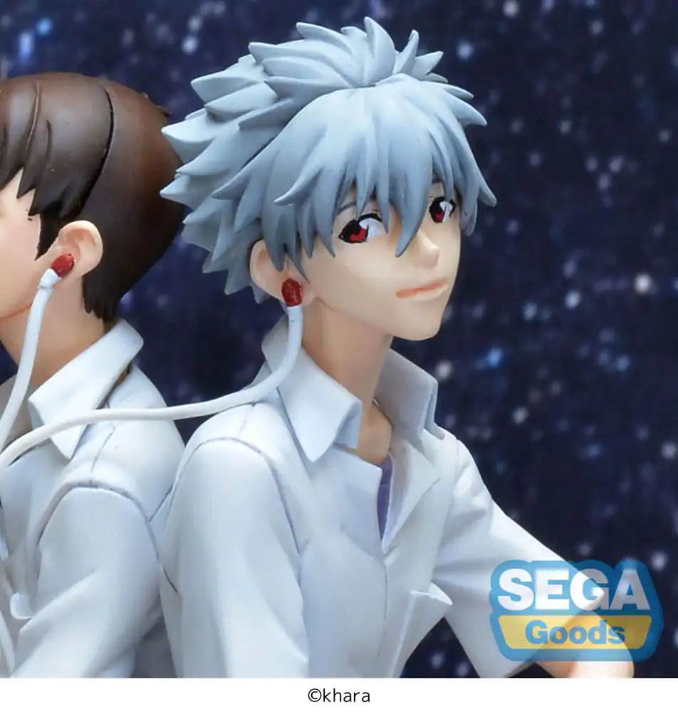 Rebuild of Evangelion Luminasta Shinji &amp; Kaworu Evangelion: New Theatrical Edition Kaworu Ver. PVC szobor figura 17 cm termékfotó