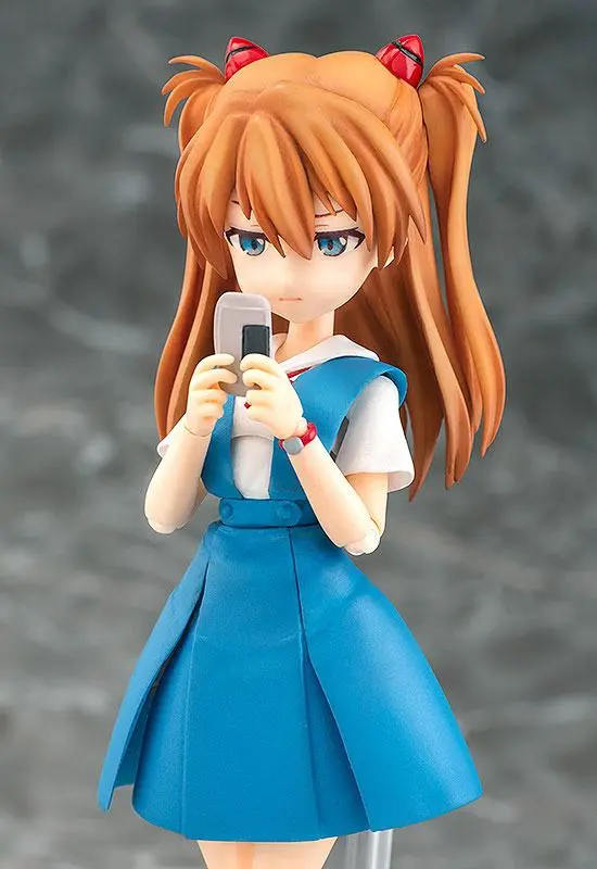Rebuild of Evangelion Parfom R! Asuka Shikinami Langley School Uniform Ver. akciófigura 14 cm termékfotó