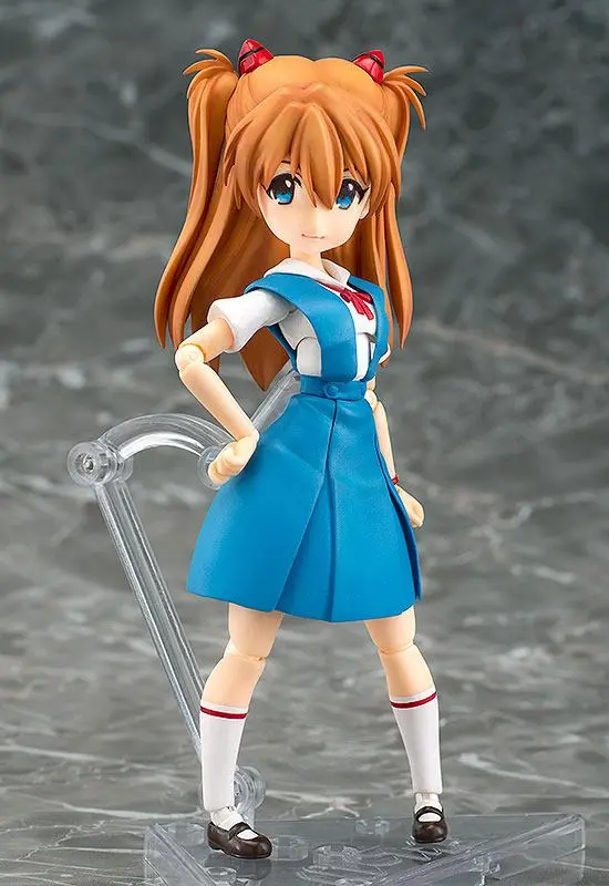 Rebuild of Evangelion Parfom R! Asuka Shikinami Langley School Uniform Ver. akciófigura 14 cm termékfotó