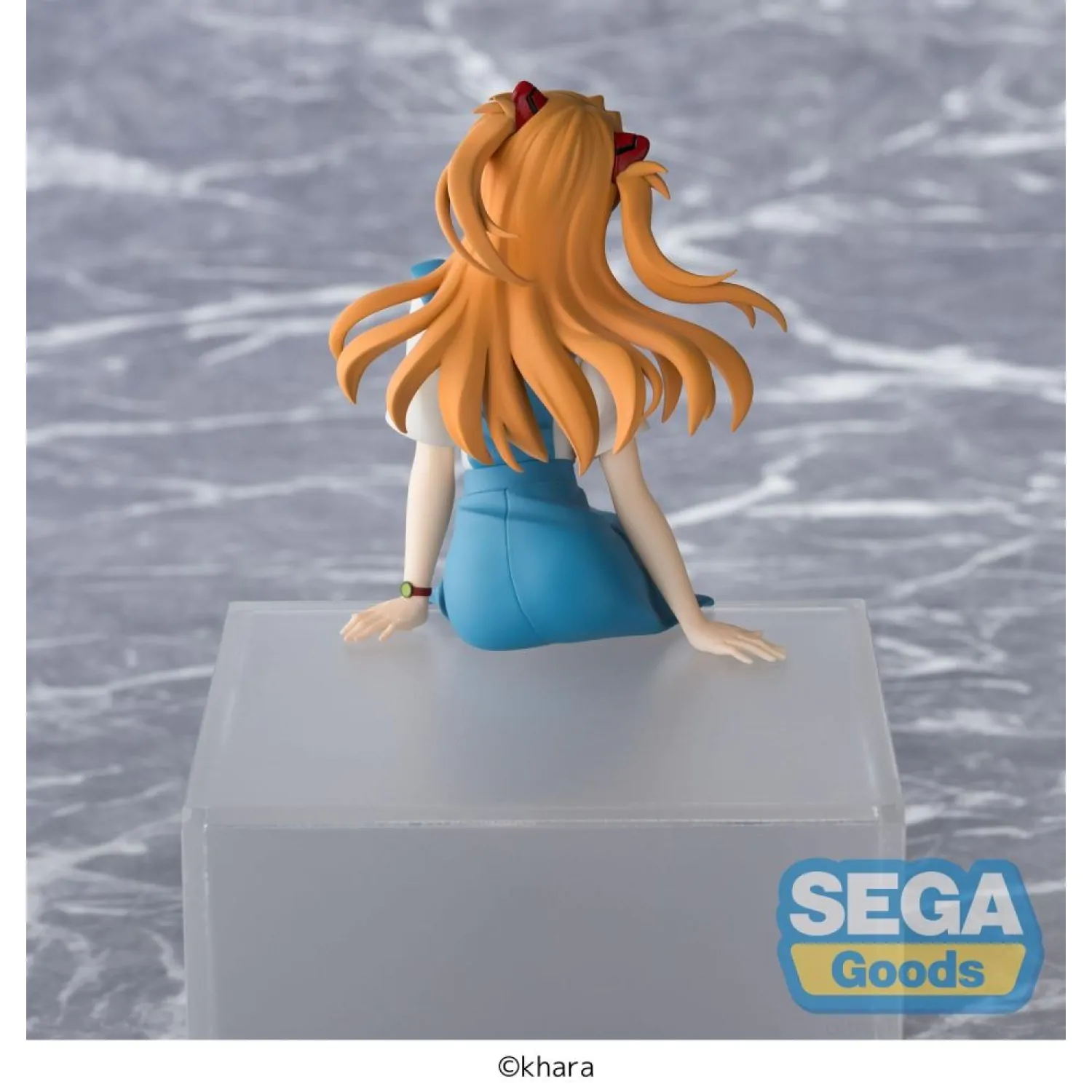 Rebuild of Evangelion PM Perching Asuka Shikinami Langley New Theatrical Edition PVC szobor figura 14 cm termékfotó
