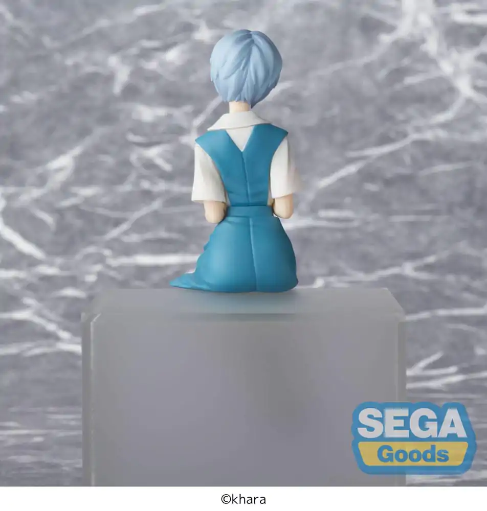 Rebuild of Evangelion PM Perching Rei Ayanami Evangelion New Theatrical Edition PVC szobor figura 14 cm termékfotó
