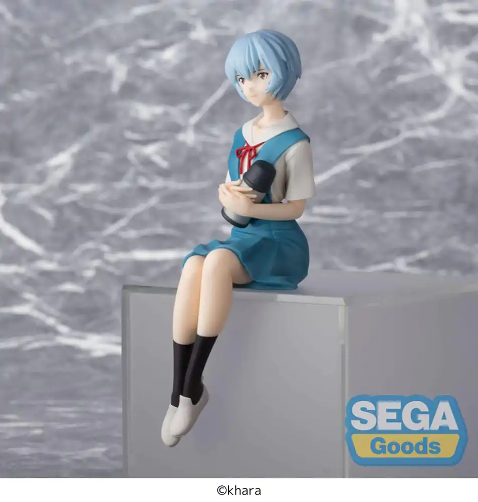 Rebuild of Evangelion PM Perching Rei Ayanami Evangelion New Theatrical Edition PVC szobor figura 14 cm termékfotó