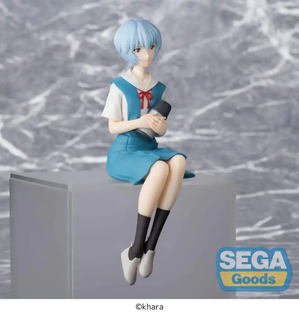 Rebuild of Evangelion PM Perching Rei Ayanami Evangelion New Theatrical Edition PVC szobor figura 14 cm termékfotó