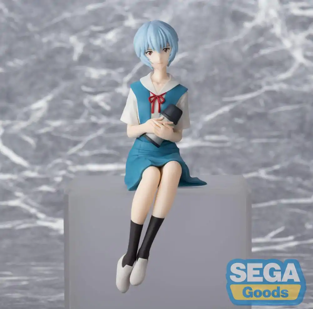 Rebuild of Evangelion PM Perching Rei Ayanami Evangelion New Theatrical Edition PVC szobor figura 14 cm termékfotó