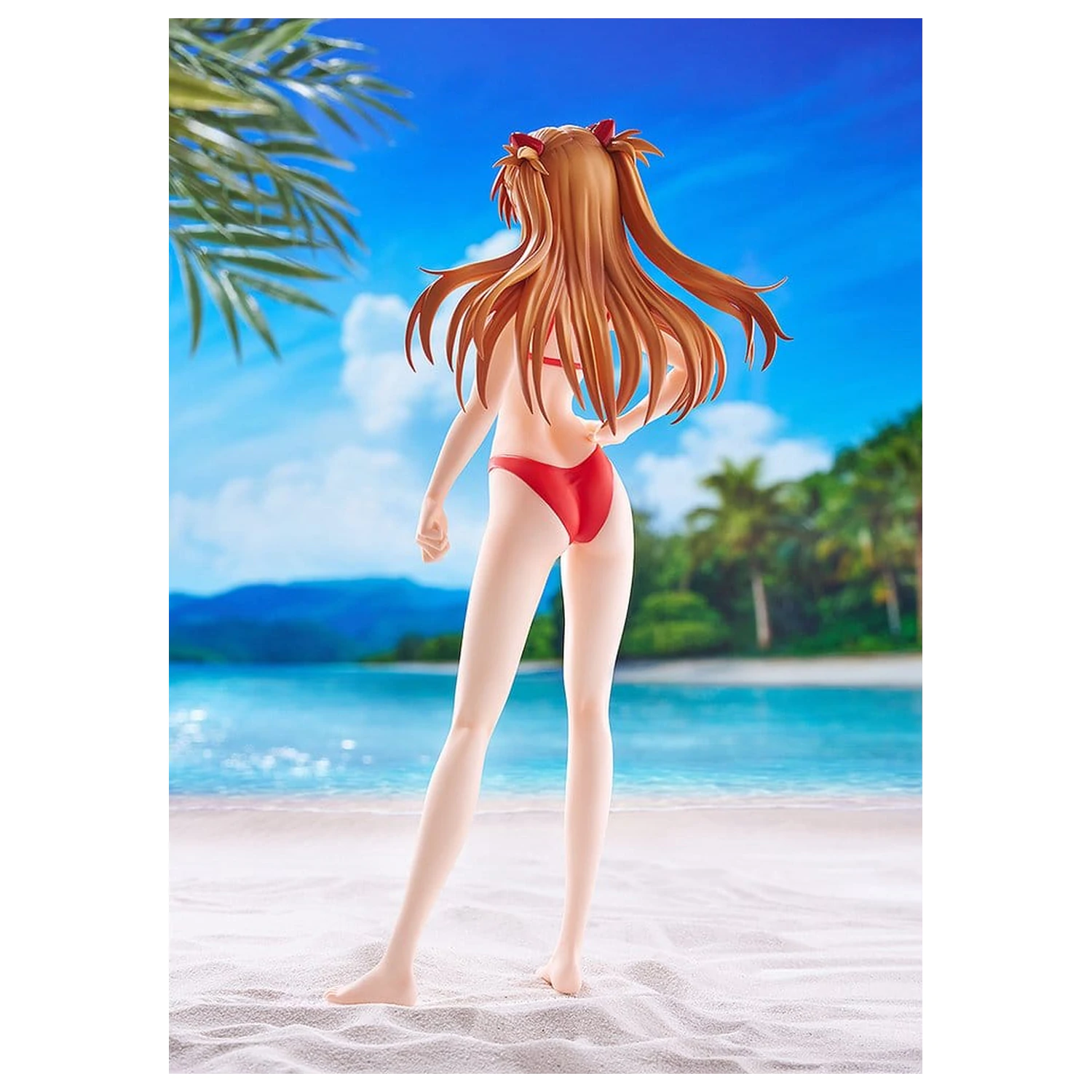 Rebuild of Evangelion Pop Up Parade figura Beach Queens Asuka Shikinami Langley (Bikini Style) L mérete 23 cm termékfotó