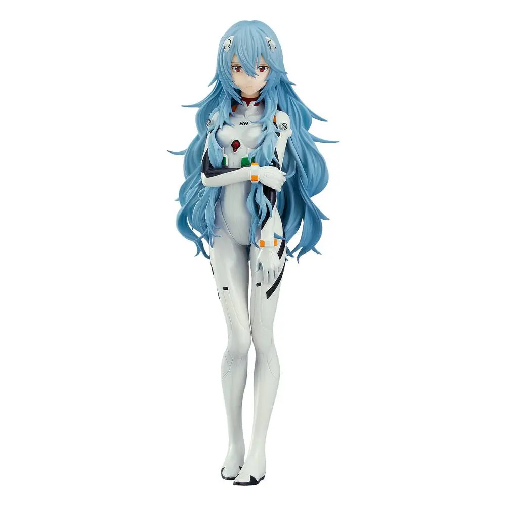 Rebuild of Evangelion Pop Up Parade Rei Ayanami Long Hair Ver. PVC szobor figura 17 cm termékfotó