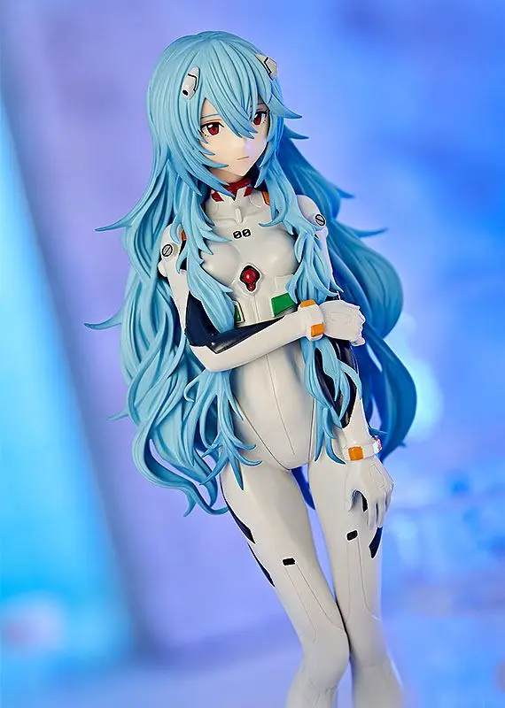 Rebuild of Evangelion Pop Up Parade Rei Ayanami Long Hair Ver. PVC szobor figura 17 cm termékfotó