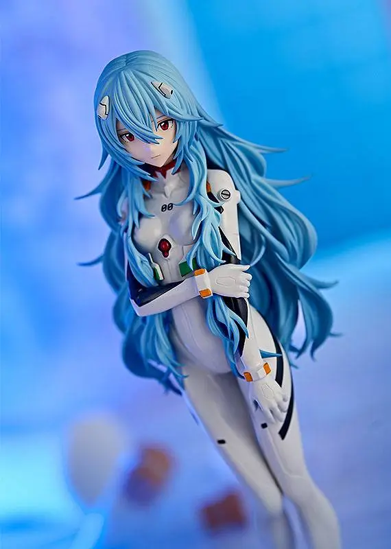 Rebuild of Evangelion Pop Up Parade Rei Ayanami Long Hair Ver. PVC szobor figura 17 cm termékfotó