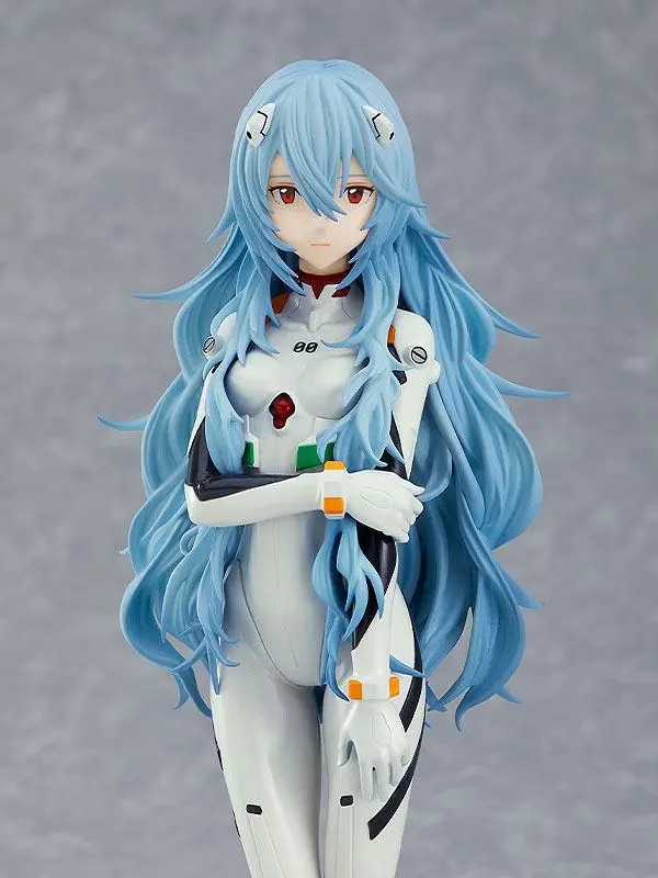 Rebuild of Evangelion Pop Up Parade Rei Ayanami Long Hair Ver. PVC szobor figura 17 cm termékfotó