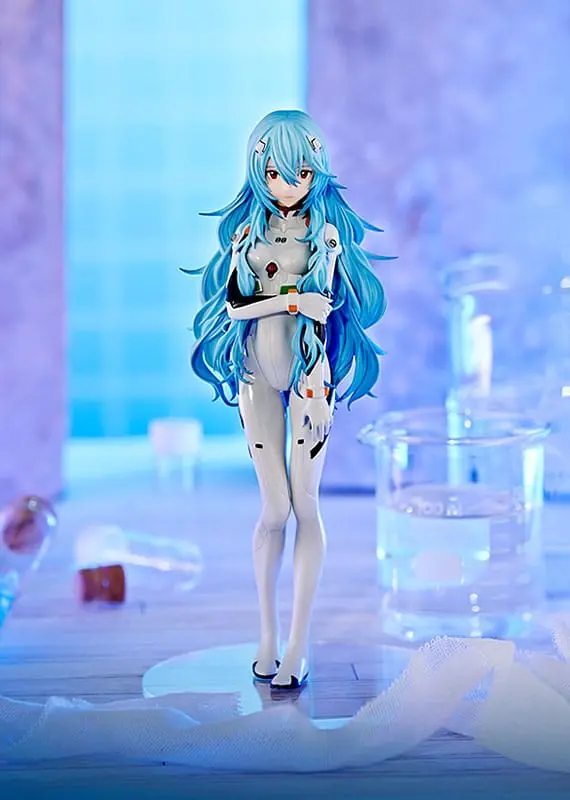 Rebuild of Evangelion Pop Up Parade Rei Ayanami: Long Hair Ver. (re-run) PVC szobor figura 17 cm termékfotó