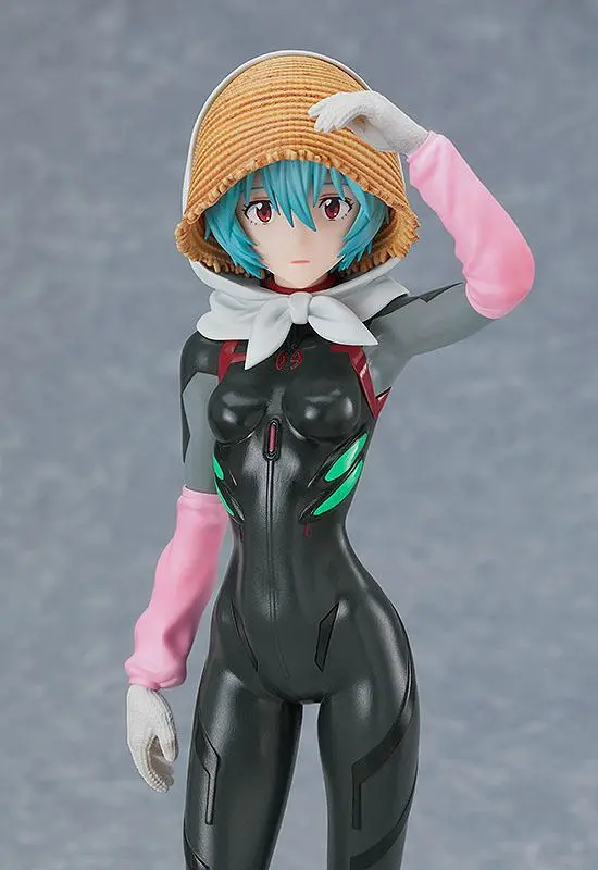 Rebuild of Evangelion Pop Up Parade Rei Ayanami Tentative Name Farming Ver. PVC szobor figura 17 cm termékfotó
