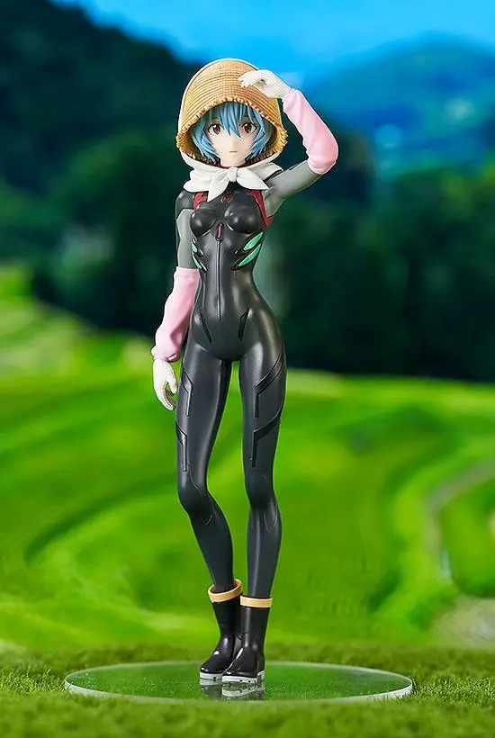 Rebuild of Evangelion Pop Up Parade Rei Ayanami Tentative Name Farming Ver. PVC szobor figura 17 cm termékfotó