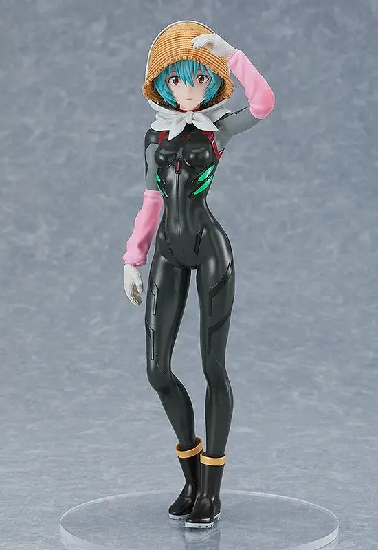 Rebuild of Evangelion Pop Up Parade Rei Ayanami Tentative Name Farming Ver. PVC szobor figura 17 cm termékfotó