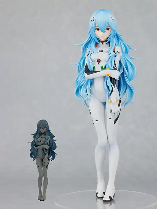 Rebuild of Evangelion Pop Up Parade XL Rei Ayanami: Long Hair Ver. PVC szobor figura 38 cm termékfotó