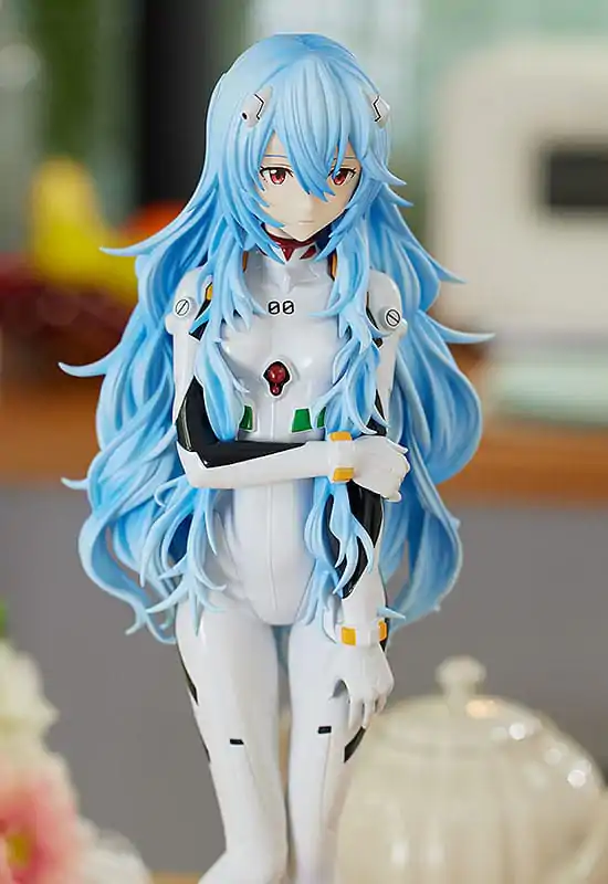 Rebuild of Evangelion Pop Up Parade XL Rei Ayanami: Long Hair Ver. PVC szobor figura 38 cm termékfotó