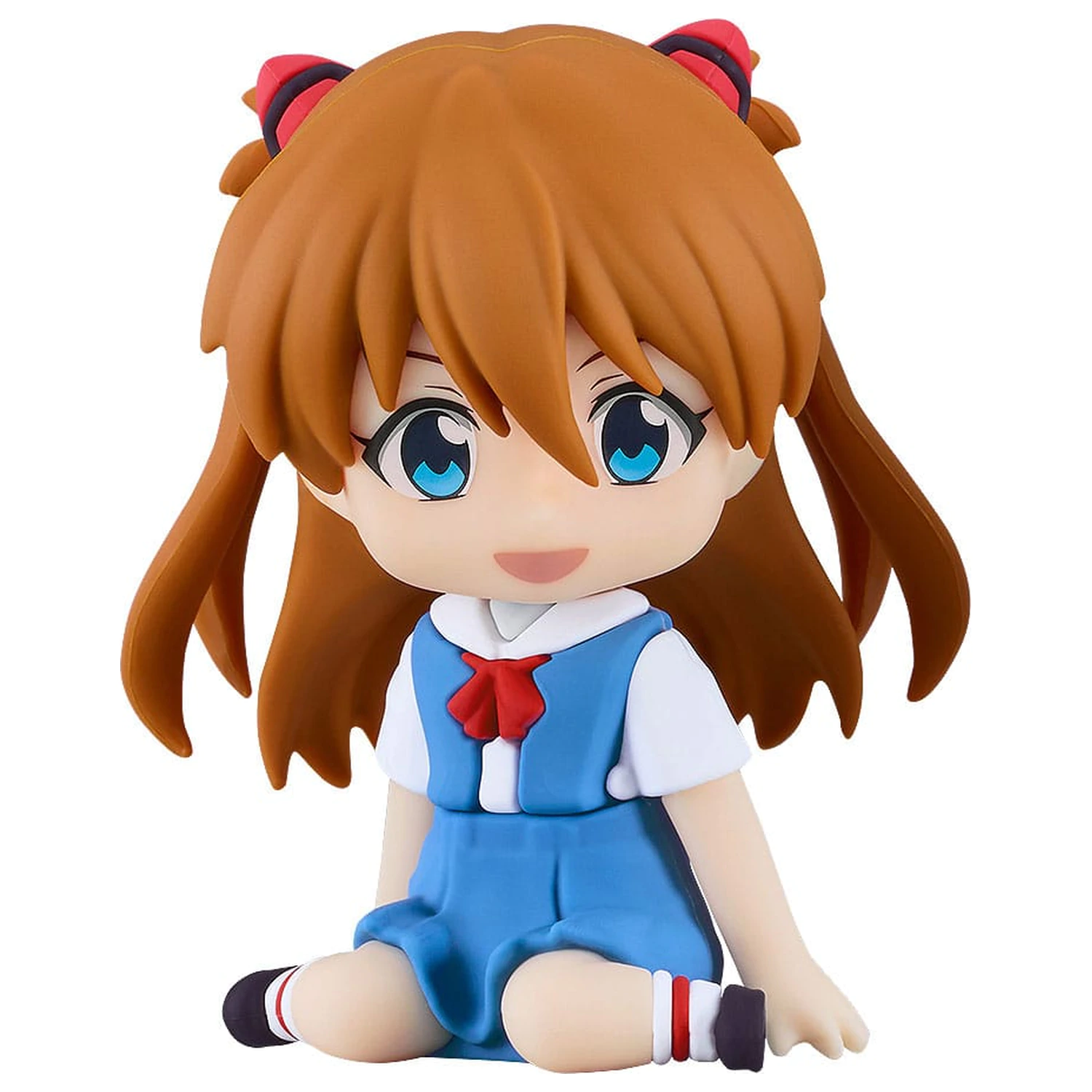 Rebuild of Evangelion Rubber Mascot Nendroid Plus Mini figura Asuka Shikinami Langley 8 cm  termékfotó