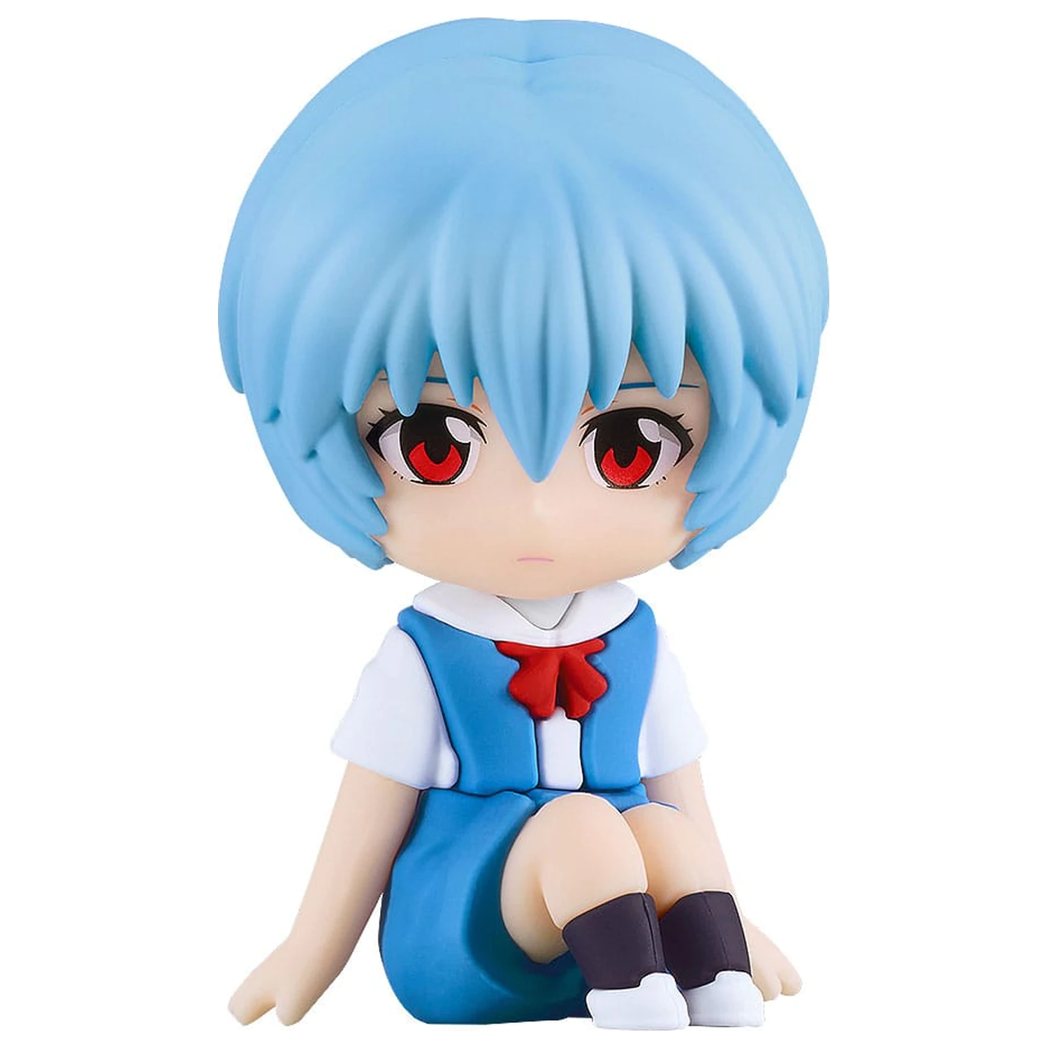 Rebuild of Evangelion Rubber Mascot Nendroid Plus Mini figura Rei Ayanami 8 cm  termékfotó