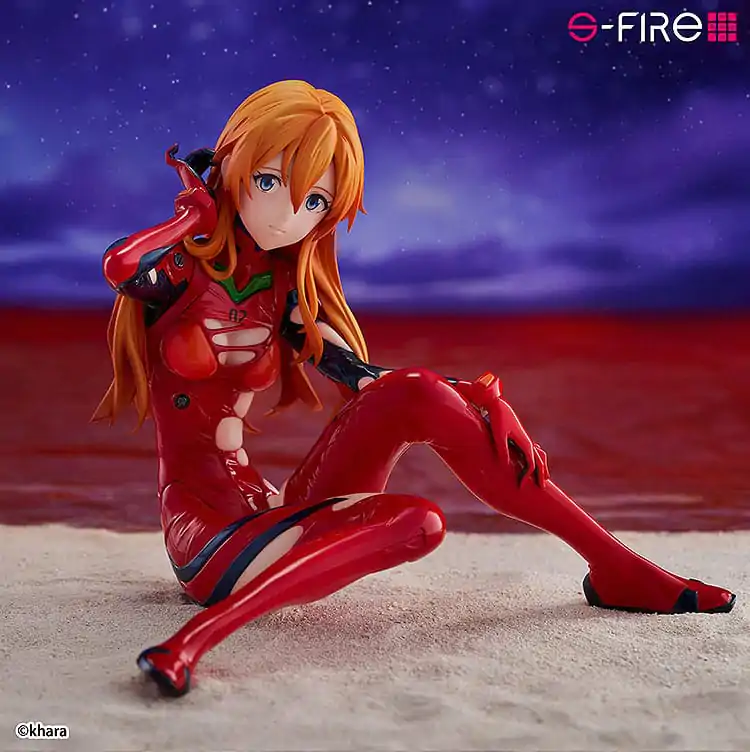 Rebuild of Evangelion S-Fire 1/7 Asuka Langley PVC szobor figura 12 cm termékfotó