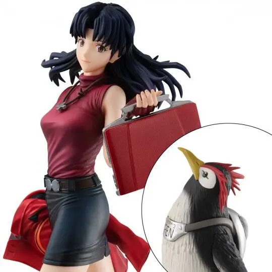 Rebuild of Evangelion Series Gals Misato Katsuragi and Pen Pen figura 25cm termékfotó