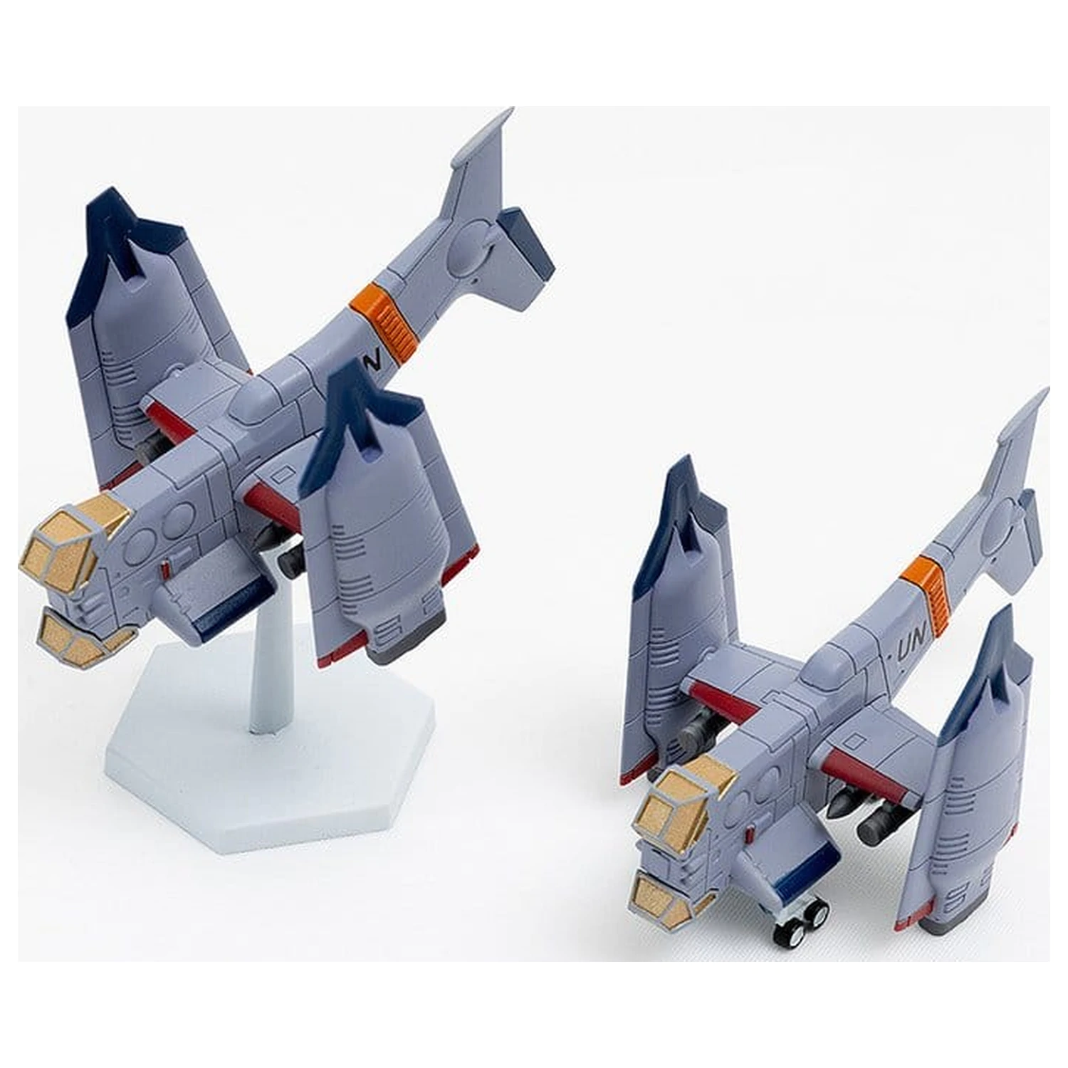 Rebuild of Evangelion SYUTO Tiny Scale Műanyag modell készlet UNAF Close Air Support VTOL Aircraft YAGR-3B 5 cm termékfotó