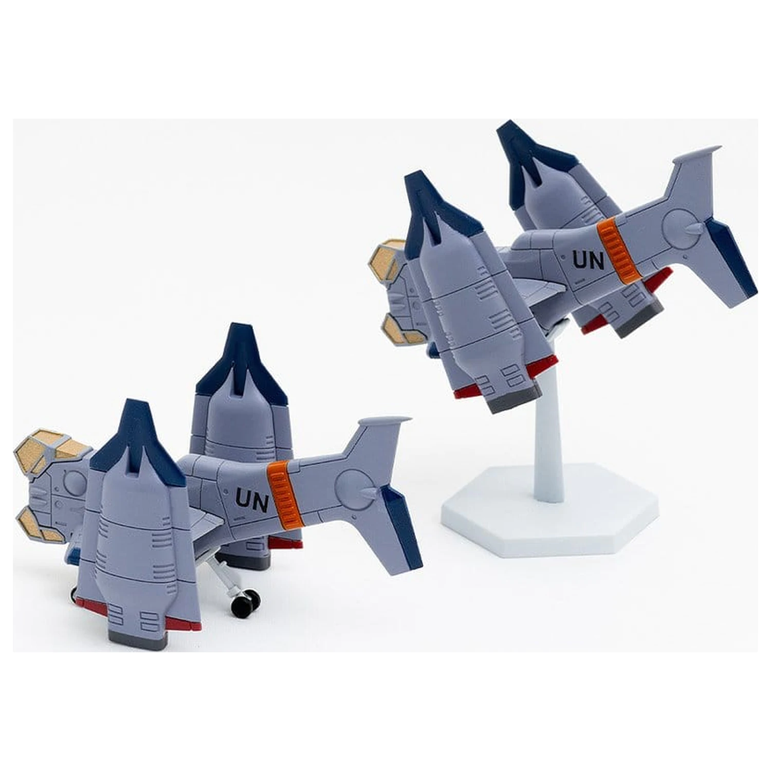 Rebuild of Evangelion SYUTO Tiny Scale Műanyag modell készlet UNAF Close Air Support VTOL Aircraft YAGR-3B 5 cm termékfotó
