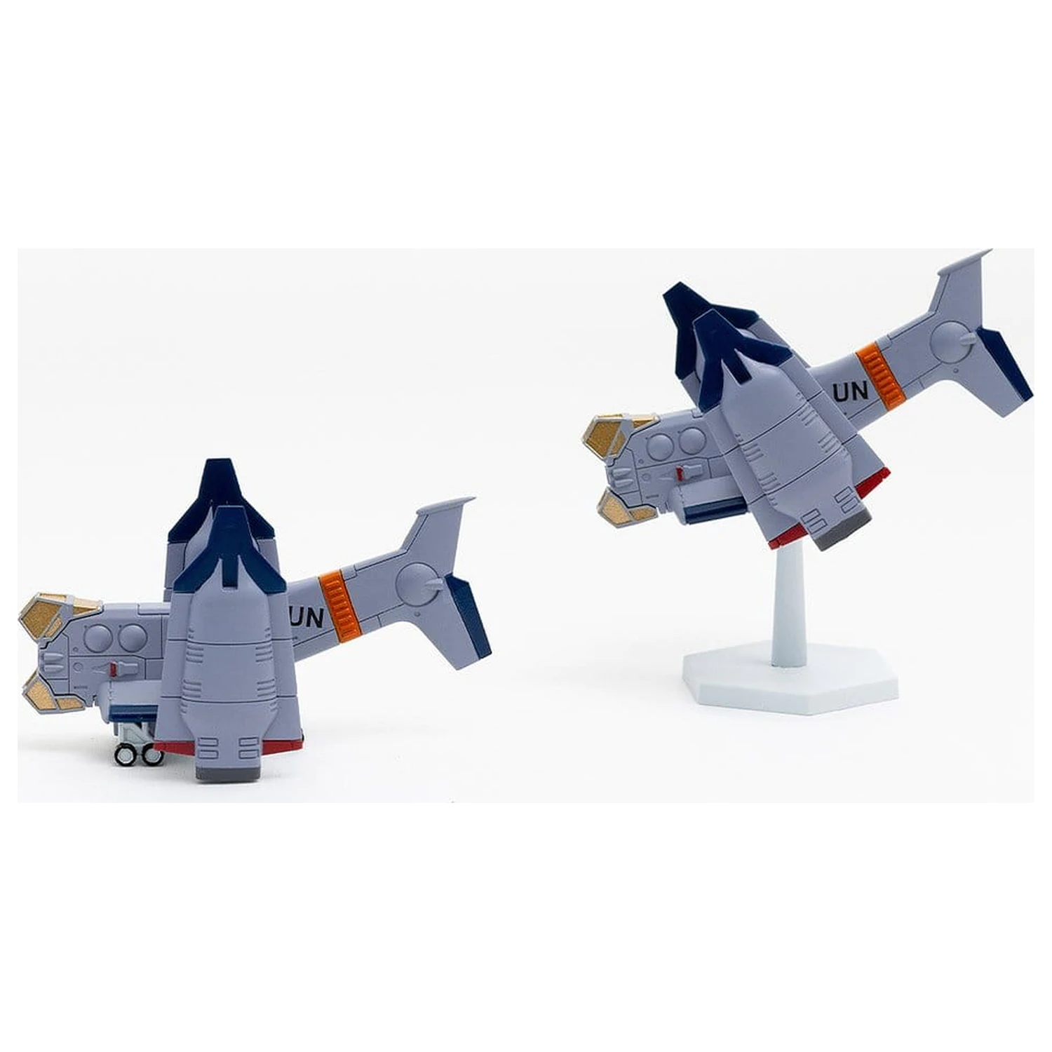 Rebuild of Evangelion SYUTO Tiny Scale Műanyag modell készlet UNAF Close Air Support VTOL Aircraft YAGR-3B 5 cm termékfotó
