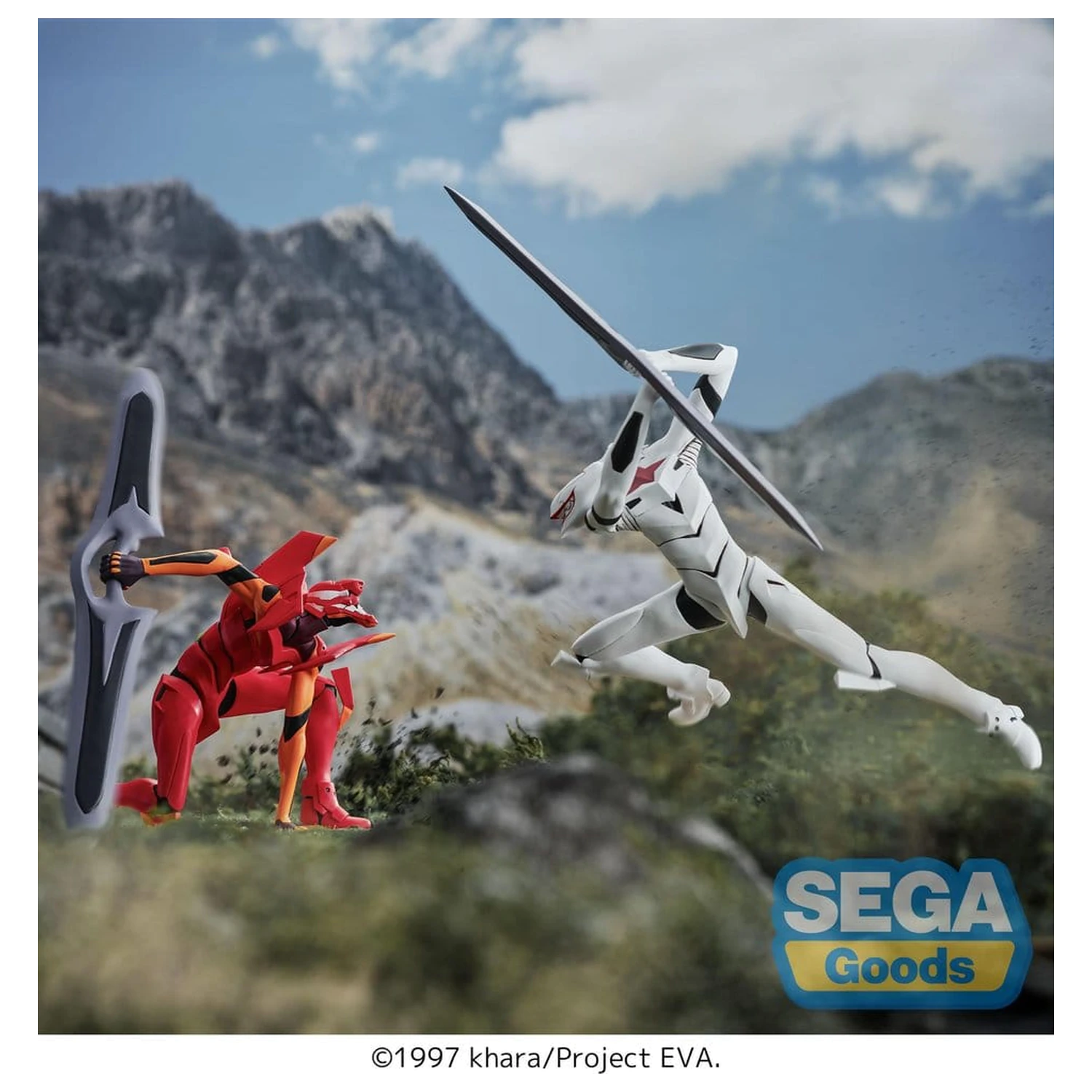 Rebuild of Evangelion XrossLink The End of Evangelion EVA Mass Production Model PVC figura 18 cm termékfotó