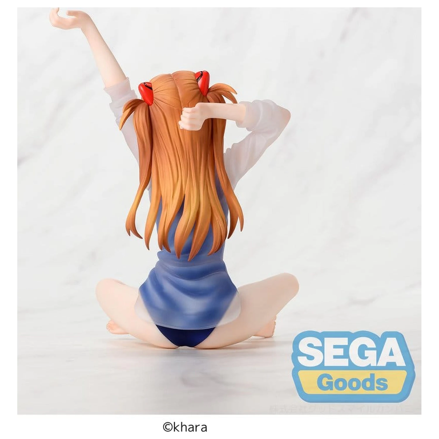 Rebuild of Evangelion Yumemirize Asuka Shikinami Langley School Swimsuit Ver. PVC figura 16 cm termékfotó
