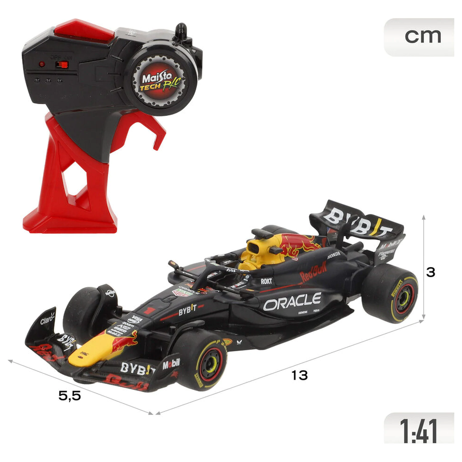 Red Bull Racing RB20 távirányítós autó termékfotó