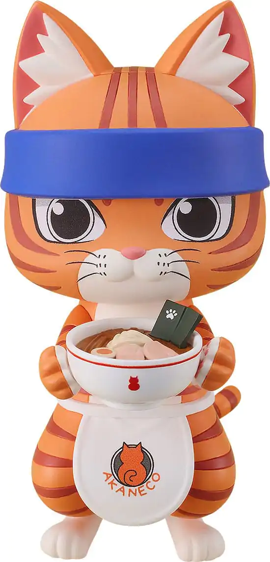 Red Cat Ramen Nendoroid akciófigura Bunzo 10 cm termékfotó